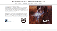 Desktop Screenshot of hildemorris.com